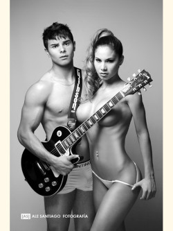 batoubaddy:  Noelia Rios with her brother!  