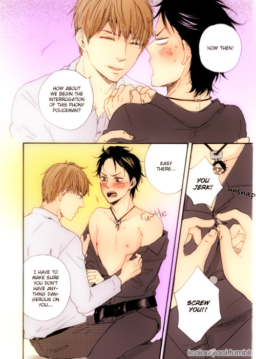 Honto Yajuu by Yamamoto KotetsukoPages: X X X Coloured by icolouryaoi.tumblr