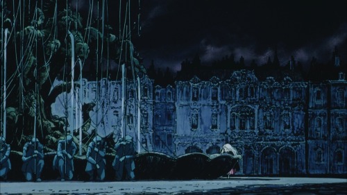 Anime: Tenshi no Tamago (1985, directed by Mamoru Oshii)Art direction by the legendary Shichiro Koba