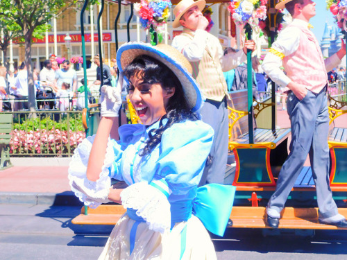 We’re walking right down the middle of Main Street USA