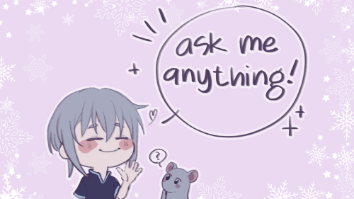 yukizine: A Q&amp;A WITH YUKI SOHMA! Ever wanted to ask Yuki a question? Now’s your chance