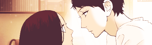  Hirunaka no Ryuusei Ch. 40 » The kiss that almost happened. 