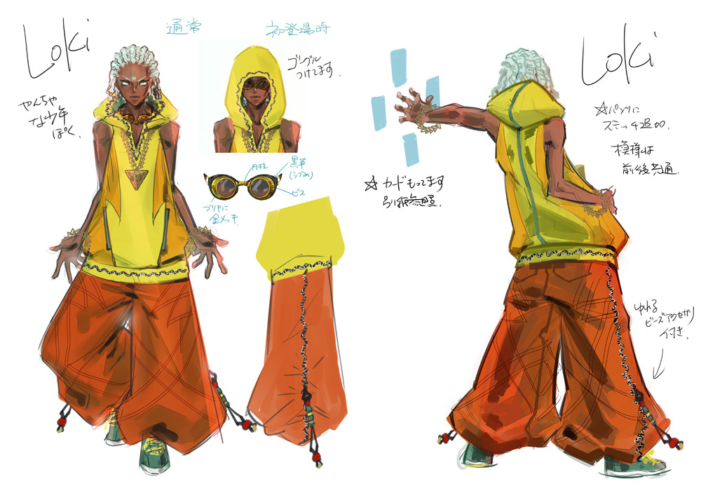 streetsahead99:  Bayonetta 2 Character Sketches [Source]