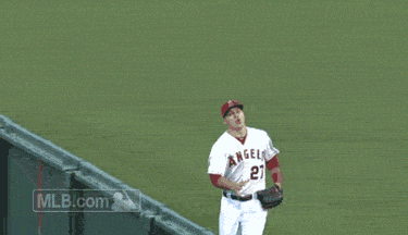 angels:  Mike Trout with a little payback for yesterday.