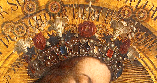 mademoisellelapiquante: Hubert and Jan Van Eyck | The Ghent Altarpiece (Virgin Mary detail) | 1432