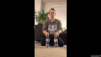 Teacher Schools His Students In Bottle-flipping. [full Video]