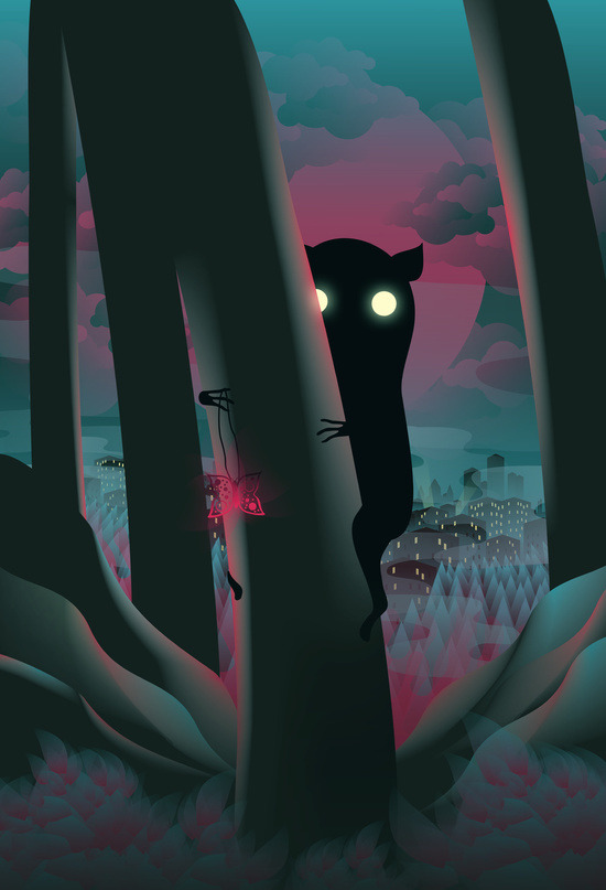 bestof-society6:    ART PRINTS BY MARTYNAS PAVILONIS    Fuss (Where Are You?)  
