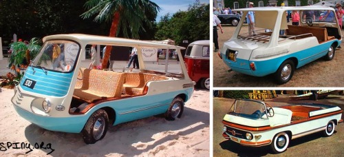 sixthland: Fiat Multipla beach vehicle from the 1960s (via World’s Strangest Vehicles, Part 4)