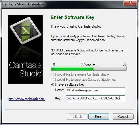 camtasia studio 8 serial key activator free download