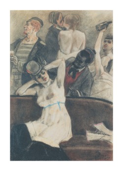 agracier:  in a brothel - by Félicien Rops … 