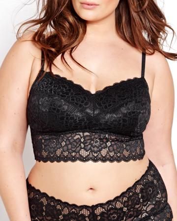 lingerie-plus:  Lace Bralette Top - Déesse Collection