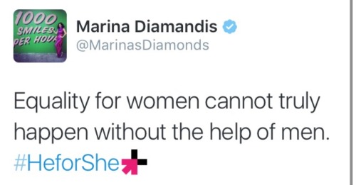 a-real-feminist:Thanks Marina.