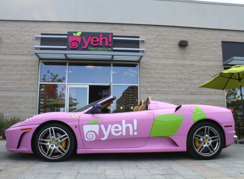 yeh-yogourt:  The Yeh! Ferrari 