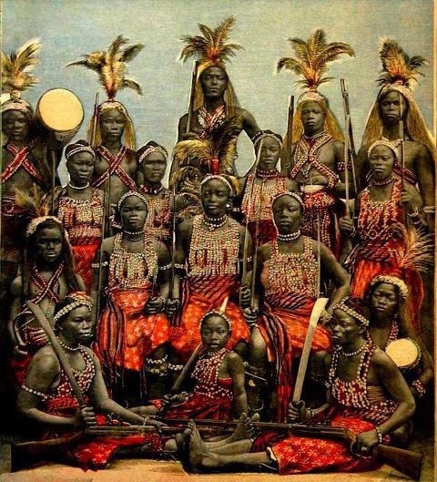 ndurance:  a–fri–ca:  Dahomey Amazons The Dahomey Amazons or Mino were a Fon