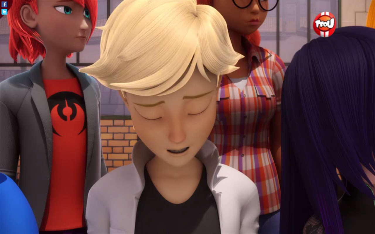 Adrien ad Marinette being done with Chloes shit