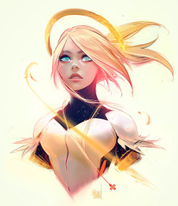 Rossdraws:drawing Mercy For This Week’s Episode!! Here’s A Sketch I Made To Prepare.