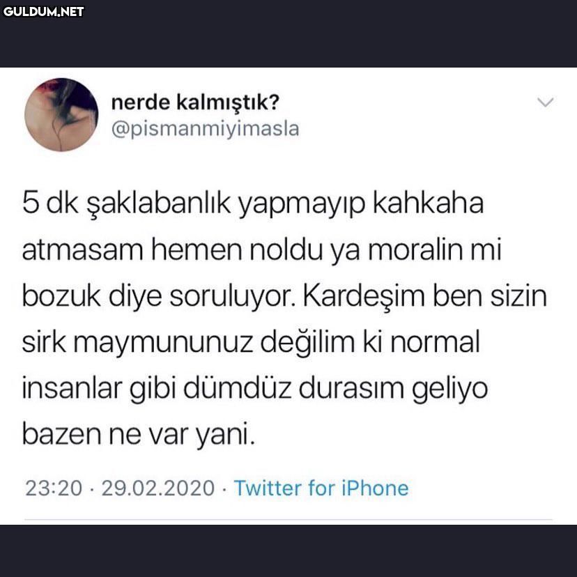 nerde kalmıştık?...