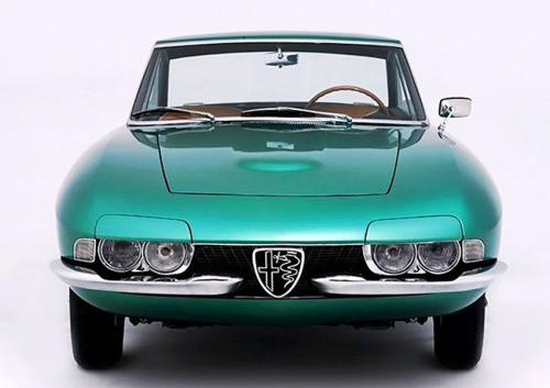 Alfa Romeo 2600 Coupé Speciale, 1963, by Pininfarina. A one-off hardtop that had previou