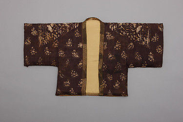Woman’s Jacket with Manchijiao Pattern of Lotus Pond and Other Vignettes, dated to 1312, Yuan 