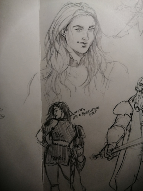 kingbaest: Wilfire Youngglory, Paladin of Eldath, tavern brawler.She started out very differently fr