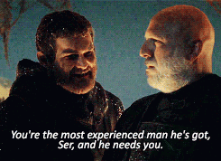 gameofthronesdaily:  oonachaplin: 2.09 // 4.09  #the figurehead shows his true stuff (cowardice)#and the one who has been looked down on and not given a chance#takes charge and blows it out of the water (sorry i had to) 