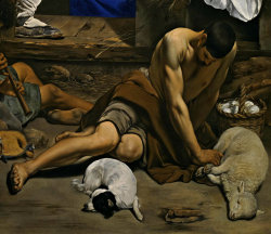 sculppp:   Juan Bautista Maíno ( 1581 -1649)    Adoration of the Shepherds, detail.