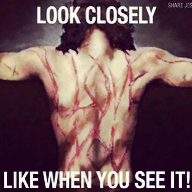 The more u whip him the more he loves you &lt;3 See it in his bruised back