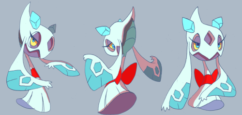 nargyle:  Pokeddexy Days 12, 13, and 14! Favorite Ice Type: Froslass. God, what a f*cking weird design. Like what the hell is that supposed to be. I love it. Favorite Normal Type: Skitty Favorite Poison Type: Toxicroak. Tho to be 100% honest Crobat is