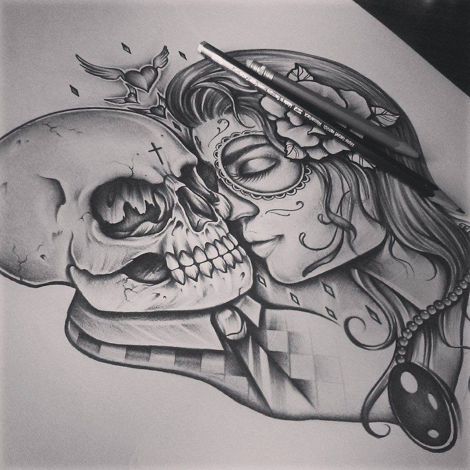 brigitberk:  tattoo sketch 