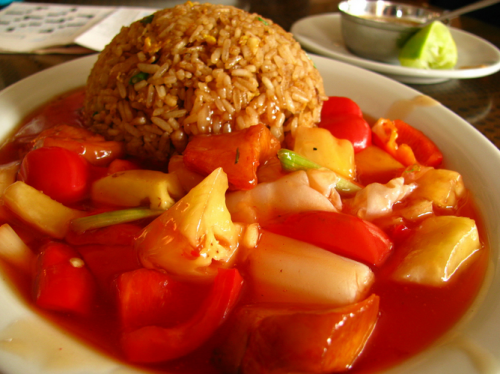 lets-just-eat:Sweet and Sour Fried Rice