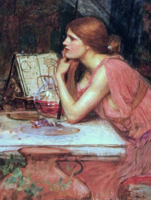 leuc:OVID’S METAMORPHOSES:Book 14: John William Waterhouse, Circe, 1911Book 15: Raphael, Schoo