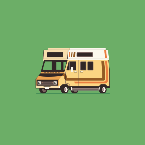 CAMP! Late 1970s Dodge Camper Van