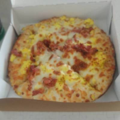 <p>#breakfastpizza</p>