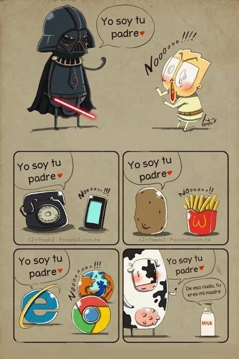 welele:  Todos se avergüenzan de sus padres alguna vez…                