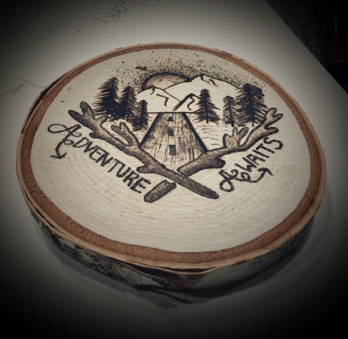 grandxoptimist:  Starting a wood working/burning business. DM me for inquiries and custom work. Coasters, signs, house numbers, engagement/wedding pieces, etc. 😋