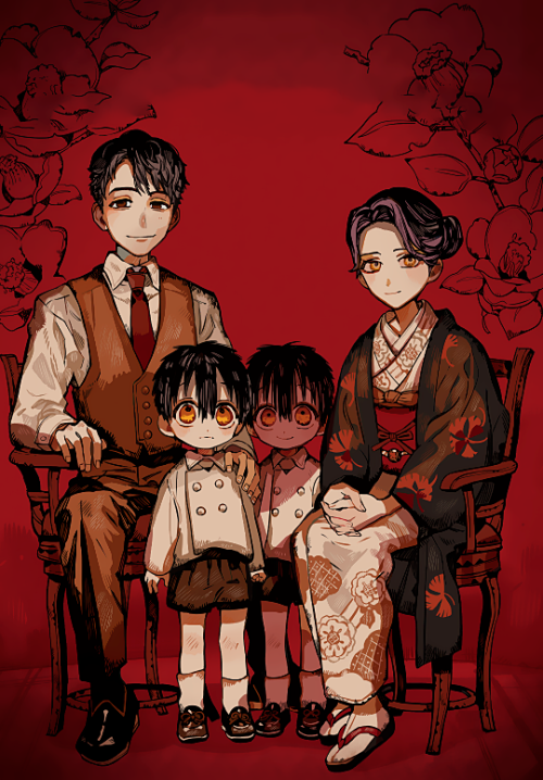 In The Twin Star Theory; Theres Also The Yugi Family Portrait Where Tsukasa Is A Shadow And Amane Isnt