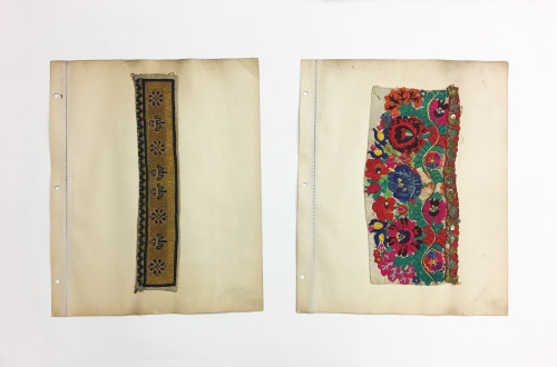 In honor of New York Textile Month we are posting about a unique textile sample book in the Brooklyn