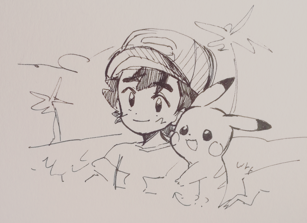 catsubun:    my name is hetty n i can’t draw so well but i love this boy n his pikapoo so im t rying 