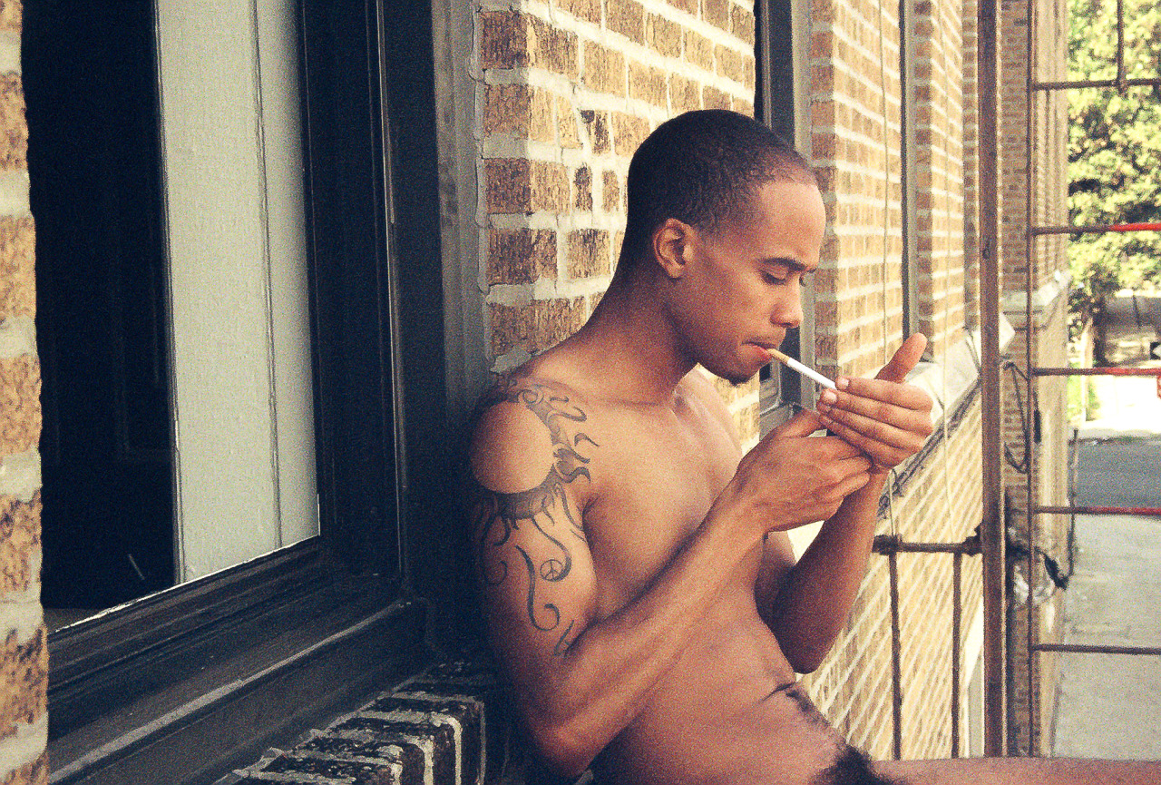 tallyungblknudist: leeandrewphotography:  Afternoon Yearnings. Hari Ziyad. Brooklyn