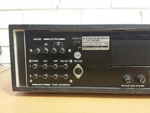 Sony STR-6036 FM Stereo FM/AM Receiver, 1970