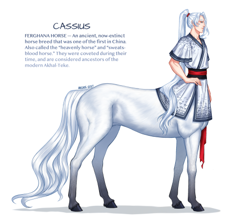 arcxus-of-altihex: Some centaur AU shenanigans! Ft. Cassius (belongs to @arcxus-of-altihex - me!) Ja