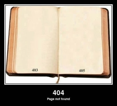 dash:
“ 404 - Page Note Found
”
Wait…wouldn’t page 405 actually be 406…?