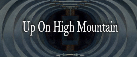 Up On High Mountain