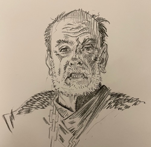 Quick Study Of A Face With Good Character - Wc Williams