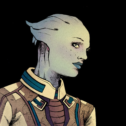 zakhartong:The last of the Mass Effect drawings, I don’t think I will be doing anymore for awhile. S