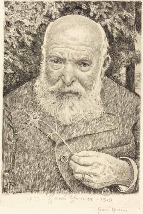 portraituresque:    Hans Thoma - self portrait