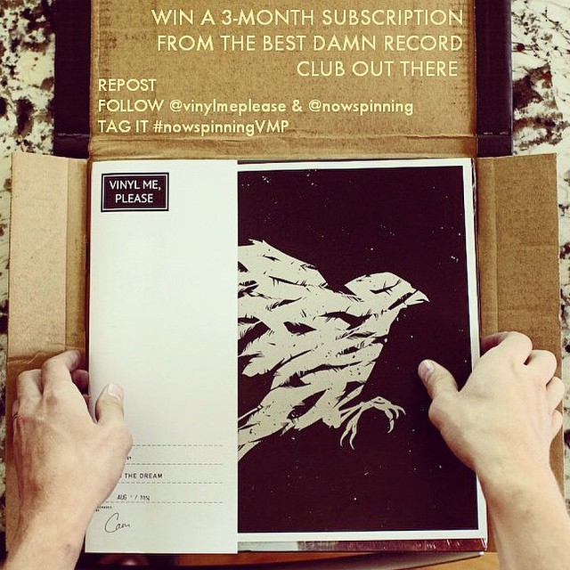 nowxspinning:  Last chance to score a 3-month sub in our giveaway with @vinylmeplease.