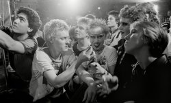 vaticanrust:  Punks at the Vortex Club, 1970′s.