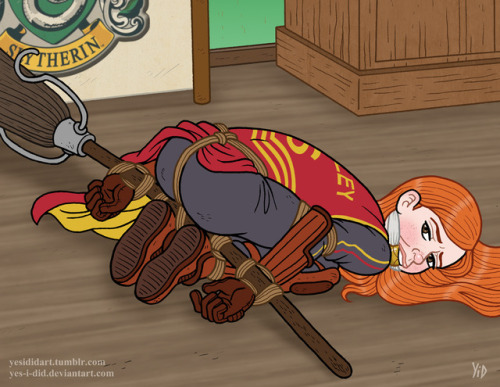 Game Over Part 2 by Yes-I-DiDA commission for @aidenkeLooks Like Ginny Weasley’s continuing to