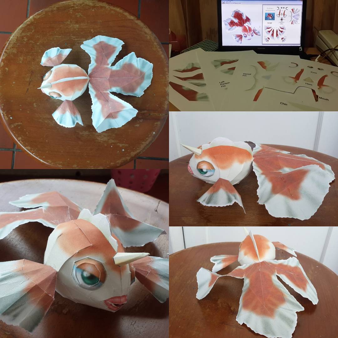 PaperPokés - Pokémon Papercraft: PHIONE